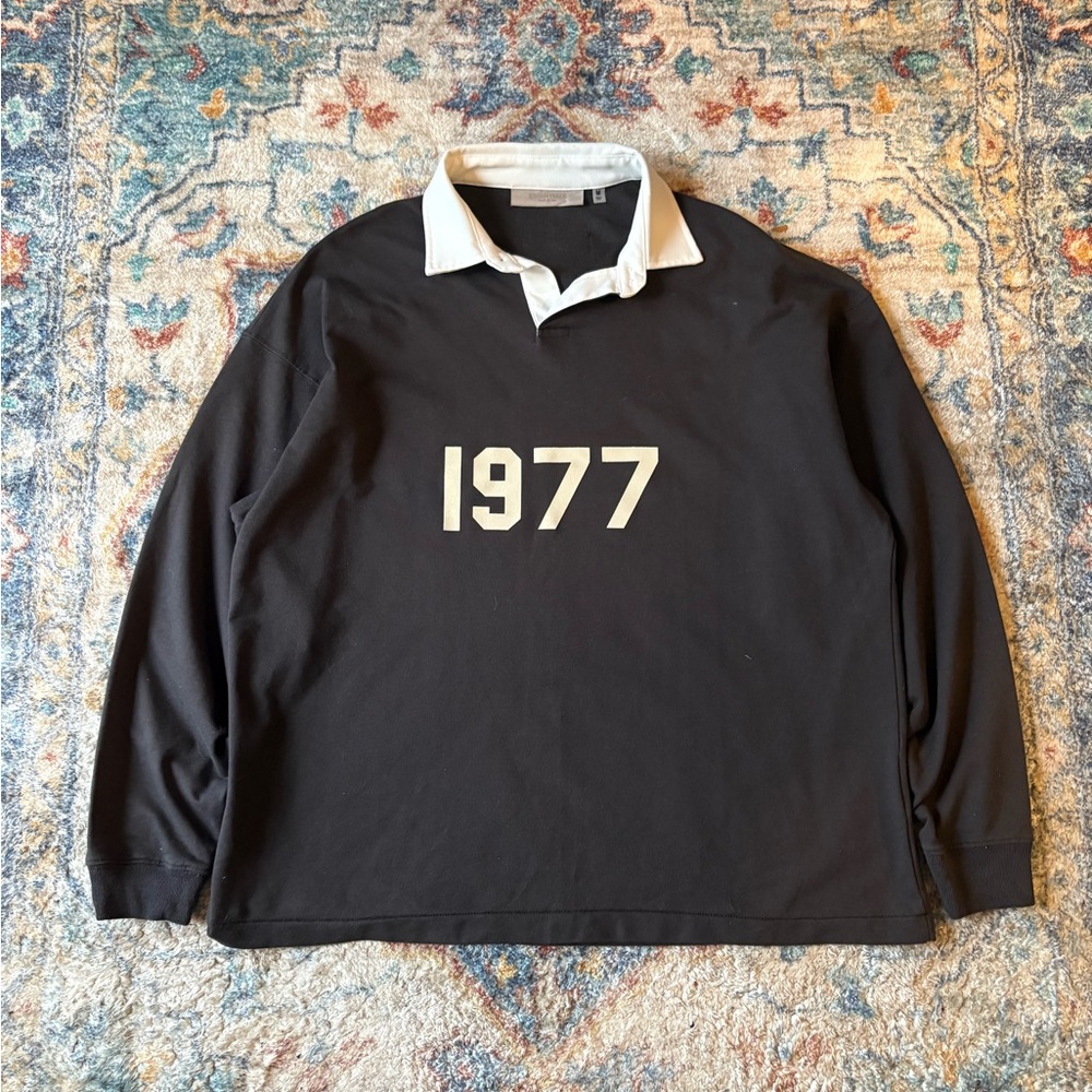 Essentials Fear Of God 1977 Polo Shirt Large - Picture 1 of 5